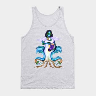 Eternal Maternal Grandmother and Granddaughter Bond Tank Top